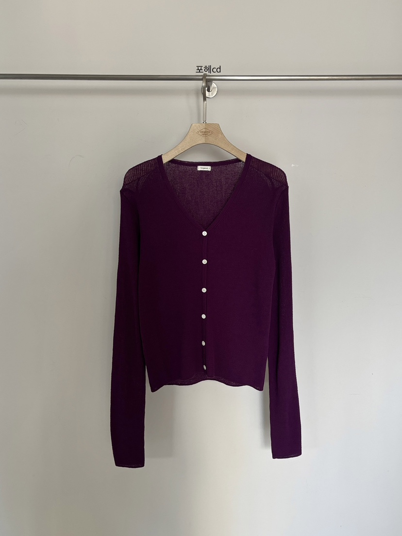 VERGAMOT韓國東大門直郵女裝新品26春夏休閑時尚熱賣針織衫VERGAMOT針織衫圖色2