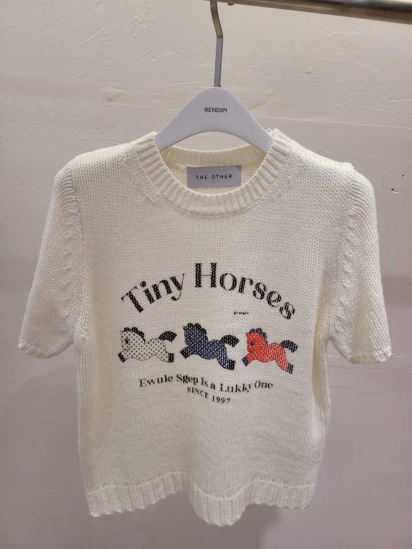 THE OTHER韓國東大門直郵女裝新品休閑人氣熱賣推薦時尚T恤THE OTHERT恤圖色3