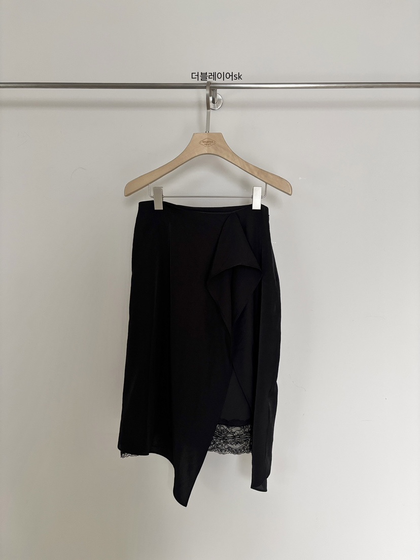 VERGAMOT韓國代購女士新品休閑熱賣推薦時尚人氣長裙雙層VERGAMOT長裙圖色2