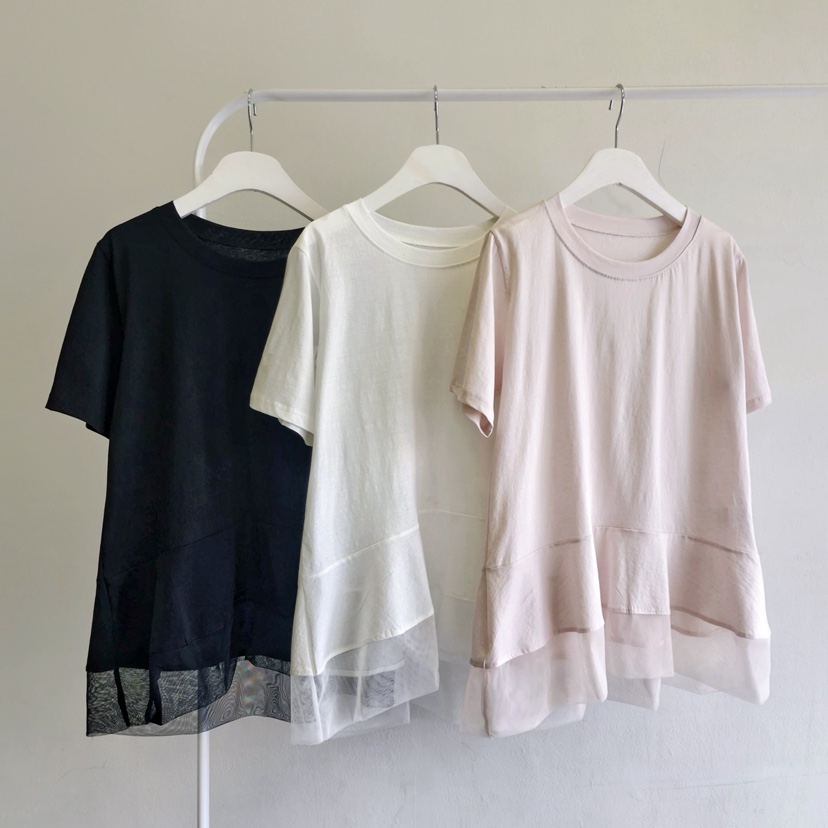 LA BLOOM韓國直郵實拍女士新款時尚熱賣人氣休閑職業T恤La BloomT恤