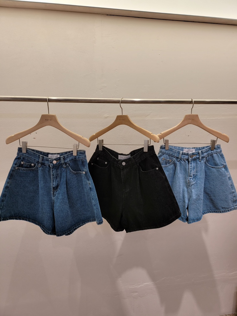 THE OTHER韓國東大門代購女士新品熱賣時尚26春夏短褲褶裥THE OTHER短褲