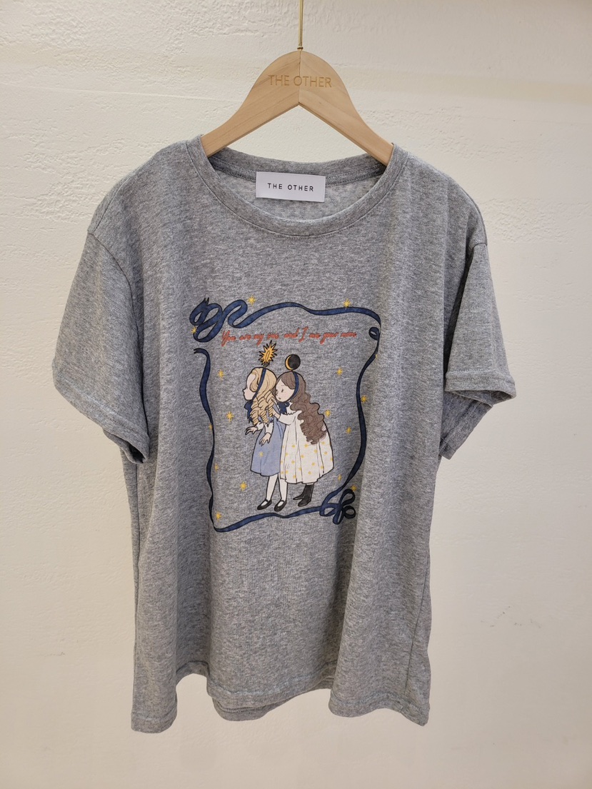 THE OTHER韓國東大門代購女裝新品熱賣推薦人氣26春夏T恤THE OTHERT恤圖色2