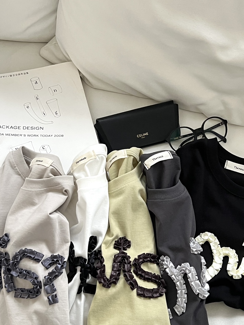 TERRACE韓國直郵女裝新品時尚休閑職業推薦人氣熱賣26春夏T恤TERRACET恤