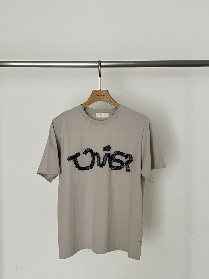 TERRACE韓國直郵女裝新品時尚休閑職業推薦人氣熱賣26春夏T恤TERRACET恤圖色2