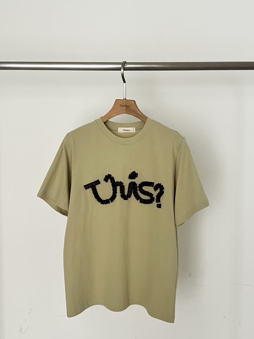 TERRACE韓國直郵女裝新品時尚休閑職業推薦人氣熱賣26春夏T恤TERRACET恤圖色3