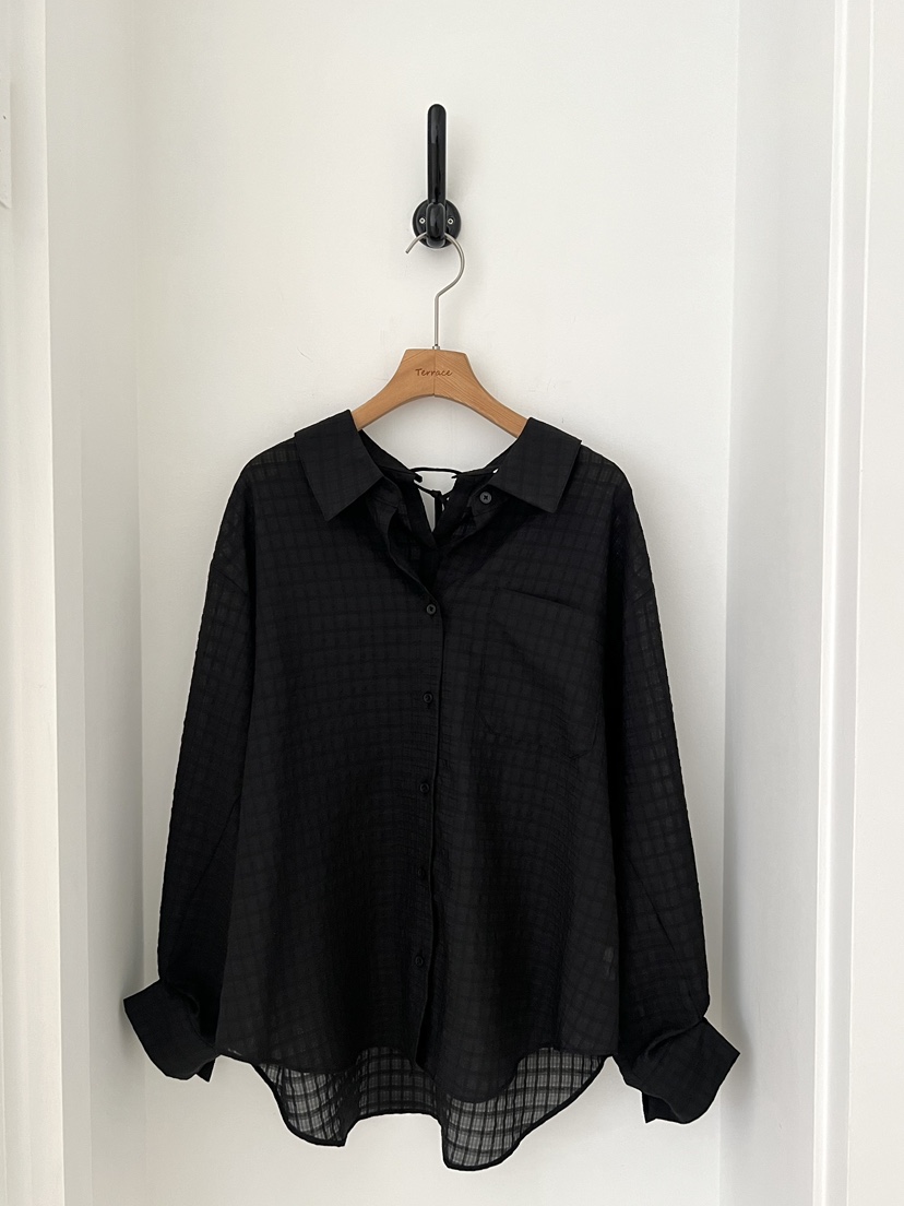 TERRACE韓國代購女士新品人氣休閑熱賣時尚推薦襯衫蕾絲衫TERRACE襯衫/蕾絲衫圖色2