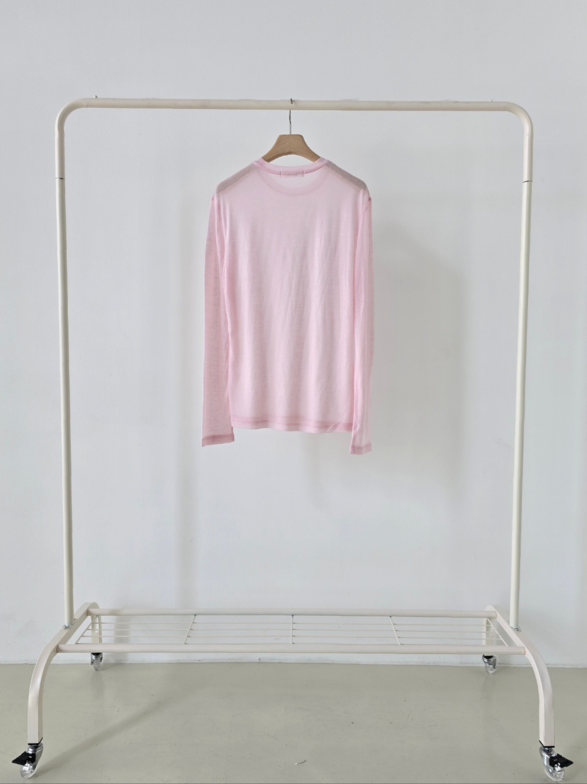 J SHOP韓國直郵實拍女裝新款職業熱賣休閑人氣長袖T恤羊絨J_SHOP長袖T恤