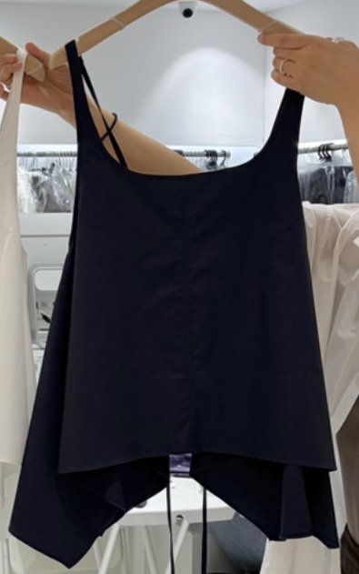 J SHOP韓國直郵實拍女士新款推薦時尚熱賣休閑吊帶背心喇叭J_SHOP吊帶/背心圖色3