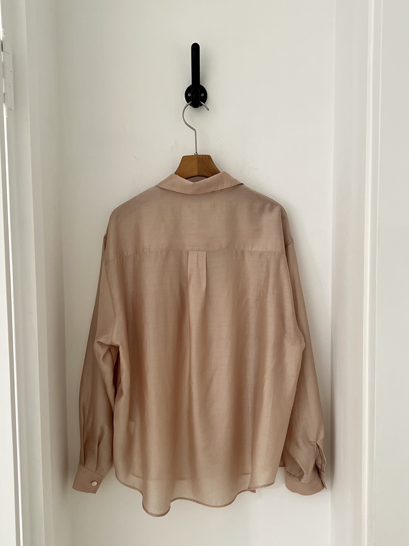 TERRACE韓國東大門直郵女士新款推薦26春夏襯衫蕾絲衫天絲TERRACE襯衫/蕾絲衫