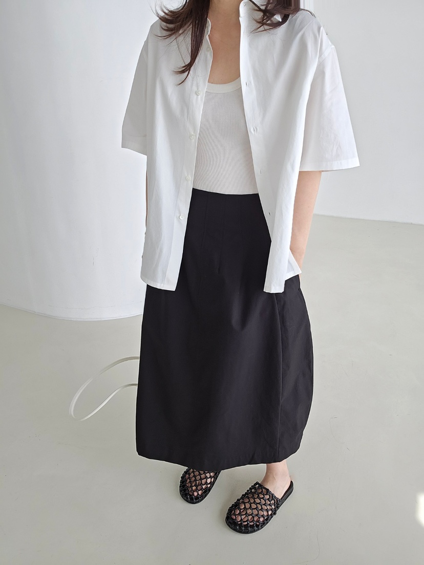 J SHOP韓國代購女裝新款職業熱賣時尚休閑26春夏人氣長裙J_SHOP長裙