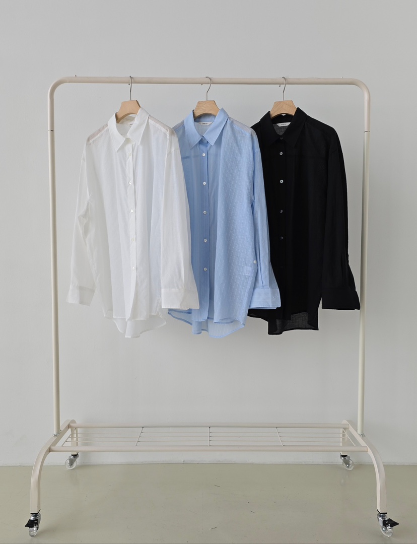 J SHOP韓國直郵實拍女士新品熱賣職業26春夏襯衫蕾絲衫格子J_SHOP襯衫/蕾絲衫