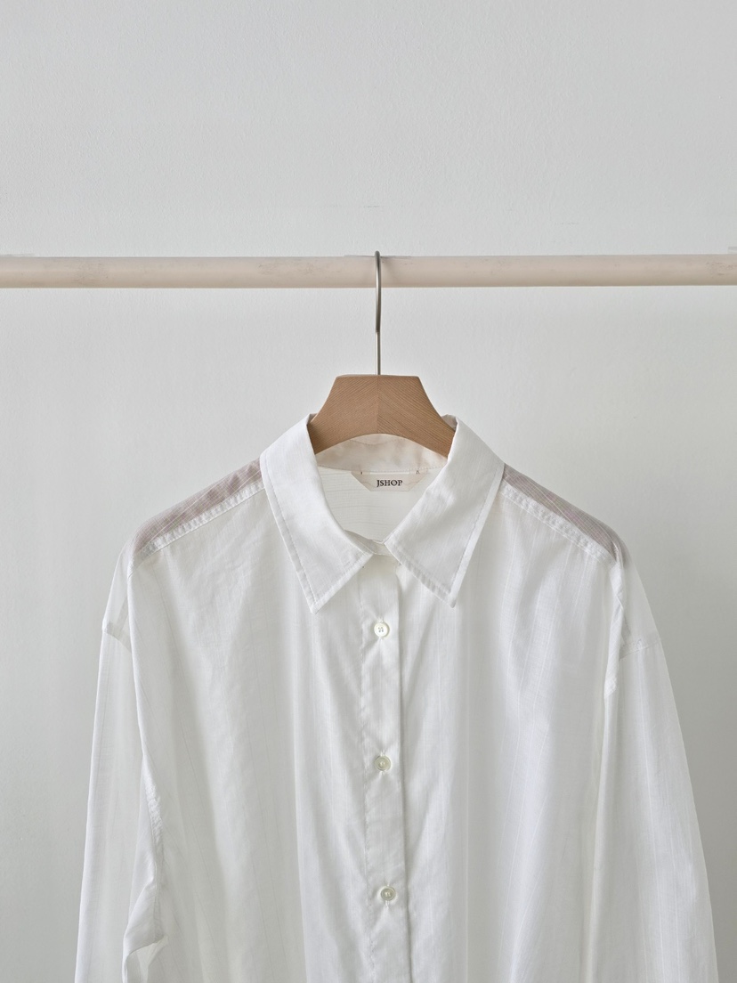 J SHOP韓國直郵實拍女士新品熱賣職業26春夏襯衫蕾絲衫格子J_SHOP襯衫/蕾絲衫