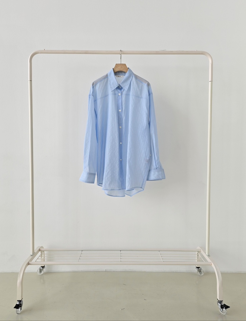 J SHOP韓國直郵實拍女士新品熱賣職業26春夏襯衫蕾絲衫格子J_SHOP襯衫/蕾絲衫圖色1