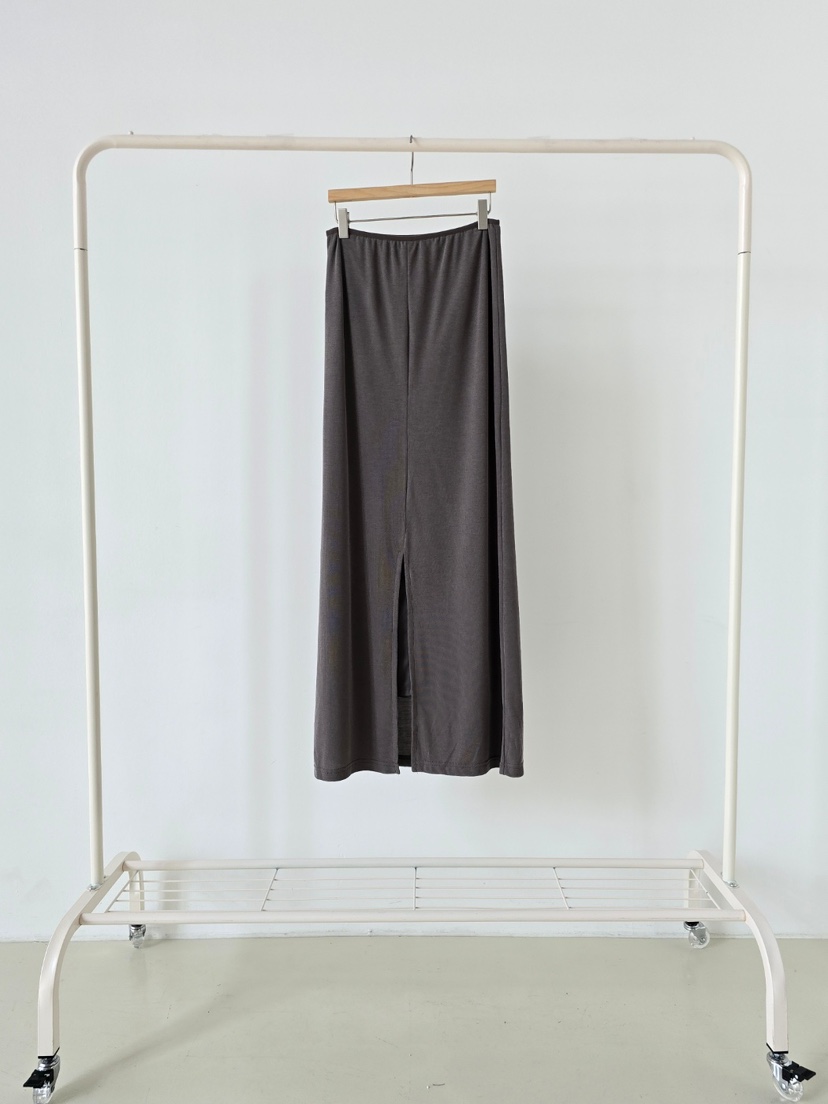 J SHOP韓國東大門代購女士新款職業人氣26春夏時尚推薦長裙J_SHOP長裙圖色2棕色