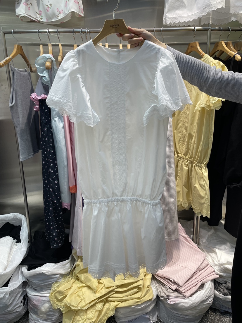 MENDL S韓國直郵女裝新品職業時尚26春夏休閑連體褲刺繡MENDL S連體褲圖色1