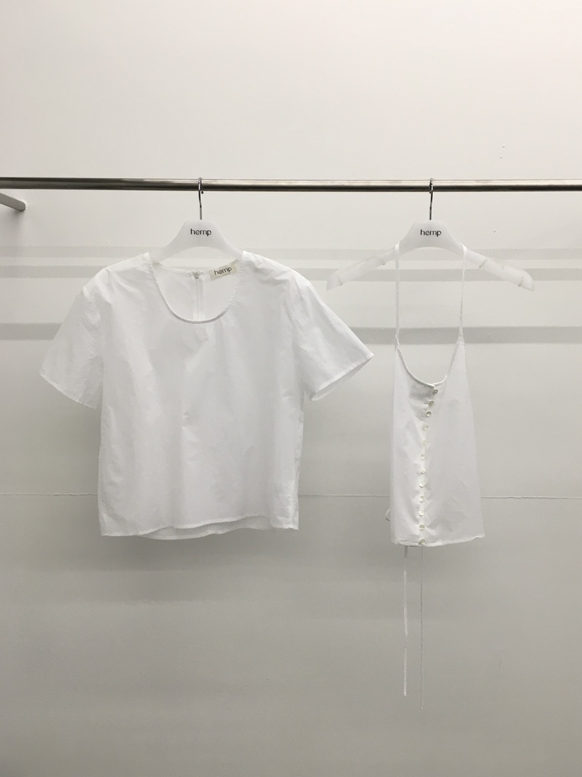 HEMP-P韓國東大門直郵女士新品休閑推薦時尚套裝兩件套紐扣hemp套裝