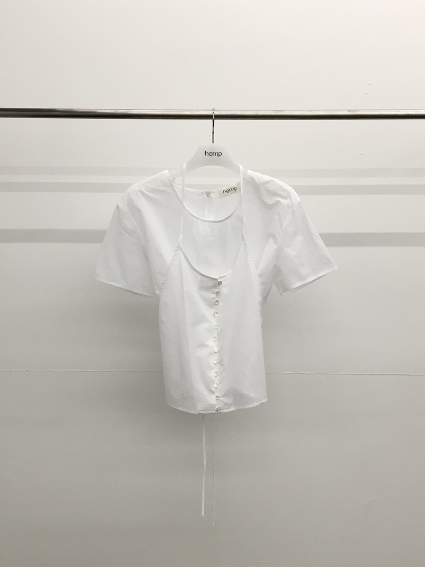 HEMP-P韓國東大門直郵女士新品休閑推薦時尚套裝兩件套紐扣hemp套裝圖色2