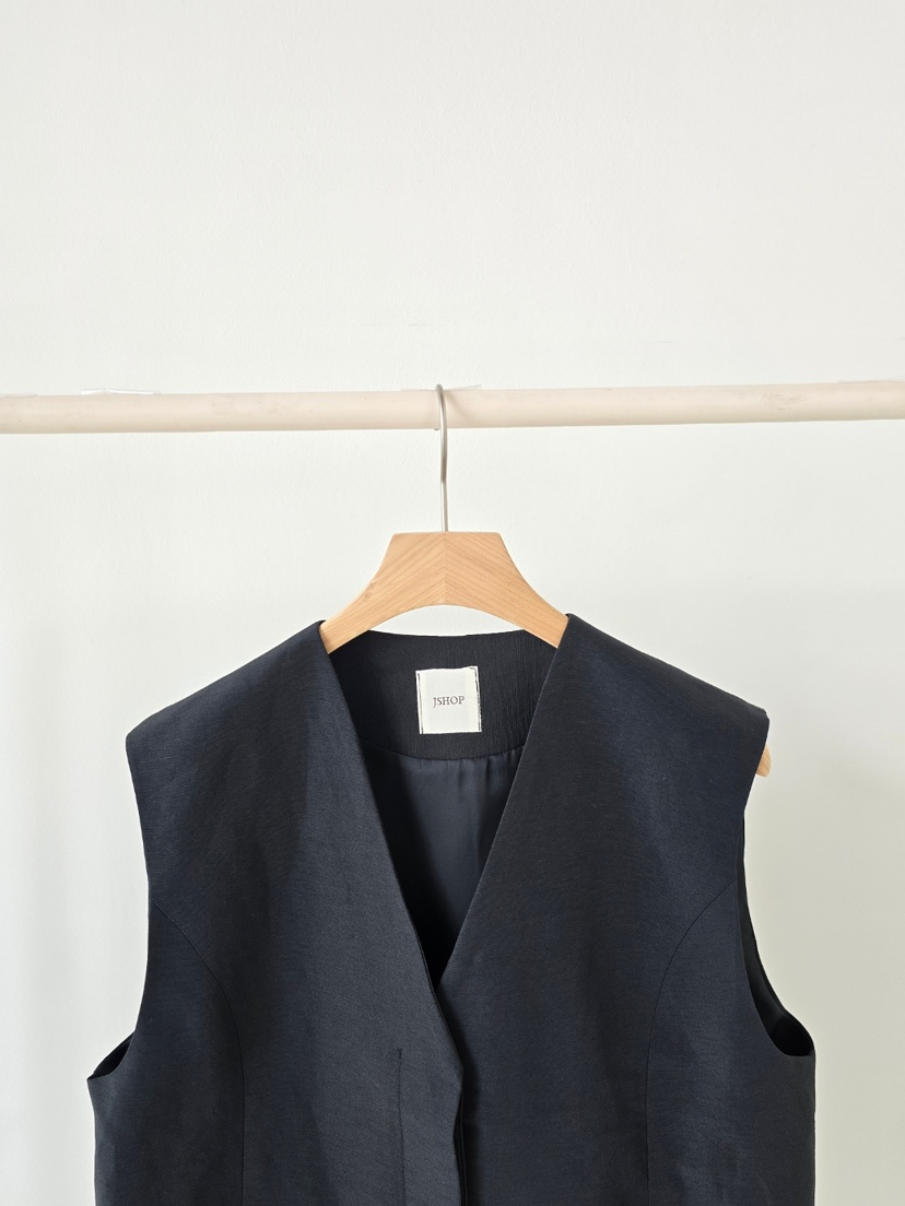 J SHOP韓國直郵女裝新品休閑人氣熱賣職業時尚推薦26春夏馬甲J_SHOP馬甲