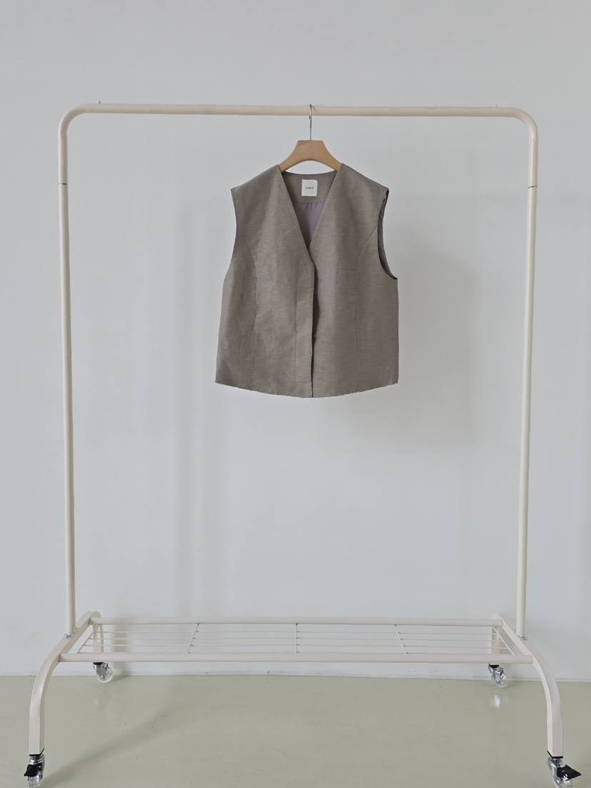 J SHOP韓國直郵女裝新品休閑人氣熱賣職業時尚推薦26春夏馬甲J_SHOP馬甲圖色2