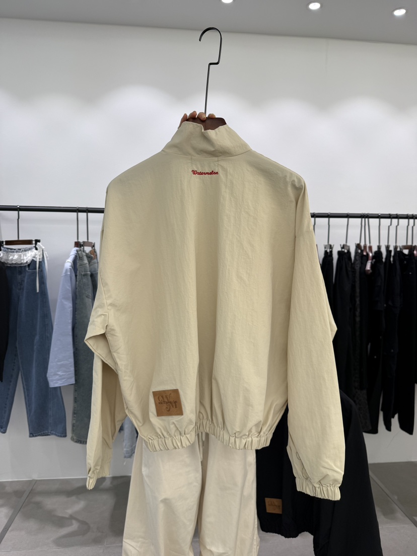 WATERMELON韓國東大門代購女士新品人氣熱賣時尚夾克拉鏈WATER MELON夾克