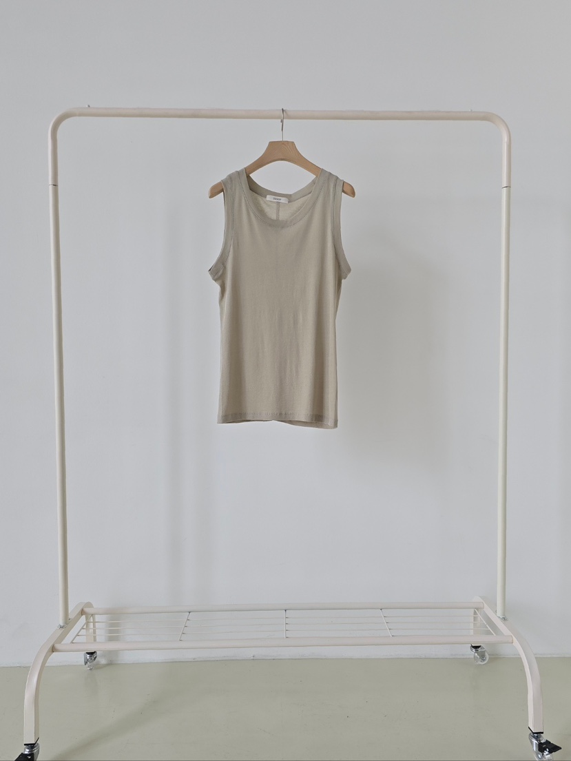 J SHOP韓國直郵女裝新款推薦休閑人氣26春夏熱賣吊帶背心棉J_SHOP吊帶/背心圖色2