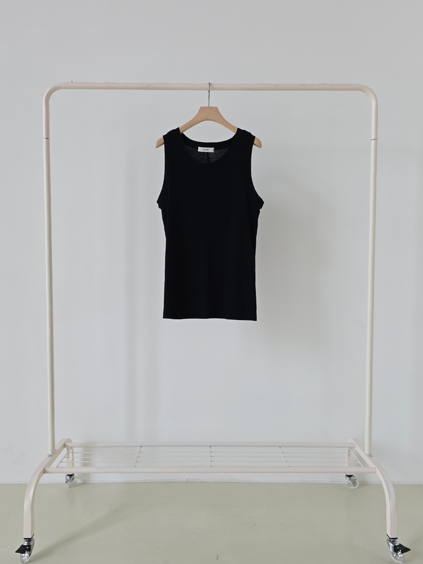 J SHOP韓國直郵女裝新款推薦休閑人氣26春夏熱賣吊帶背心棉J_SHOP吊帶/背心圖色5黑色