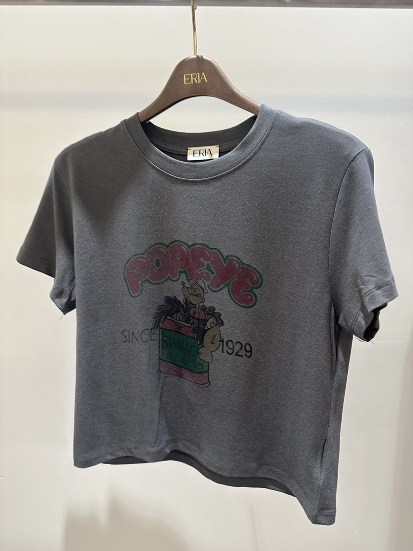 HUE/ERIA韓國直郵實拍女士新款熱賣26春夏推薦T恤大力水手HUE/ERIAT恤圖色1