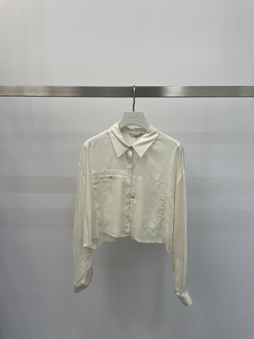 BETTER韓國東大門直郵女裝新款時尚休閑熱賣襯衫蕾絲衫絲綢BETTER襯衫/蕾絲衫圖色1