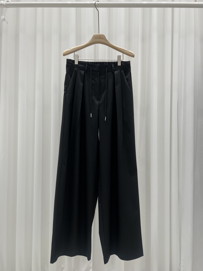 IF YOU SAY SO/PLUM-Q韓國東大門代購女士新品時尚休閑褲IF YOU SAY SO/PLUM-Q休閑褲圖色2黑色