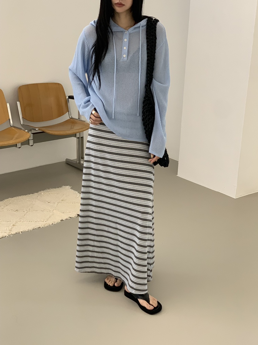 RIVER RAIN韓國東大門直郵女士新品職業時尚休閑推薦長裙RIVER RAIN長裙