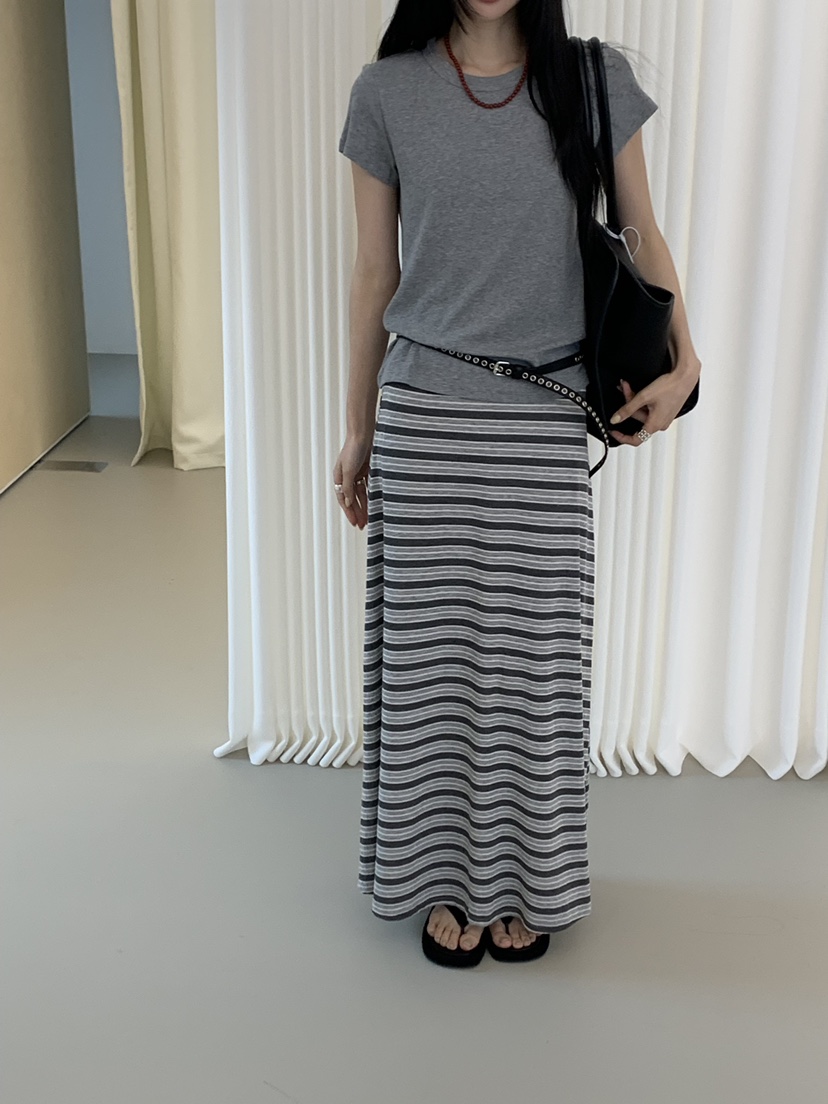 RIVER RAIN韓國東大門直郵女士新品職業時尚休閑推薦長裙RIVER RAIN長裙