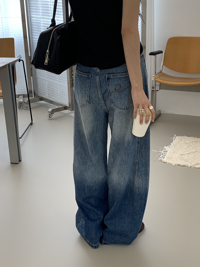 RIVER RAIN韓國東大門代購女裝新品人氣職業休閑時尚牛仔褲RIVER RAIN牛仔褲