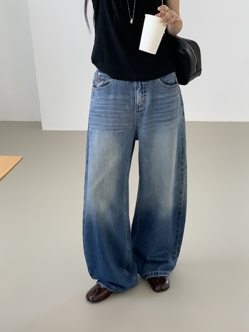 RIVER RAIN韓國東大門代購女裝新品人氣職業休閑時尚牛仔褲RIVER RAIN牛仔褲