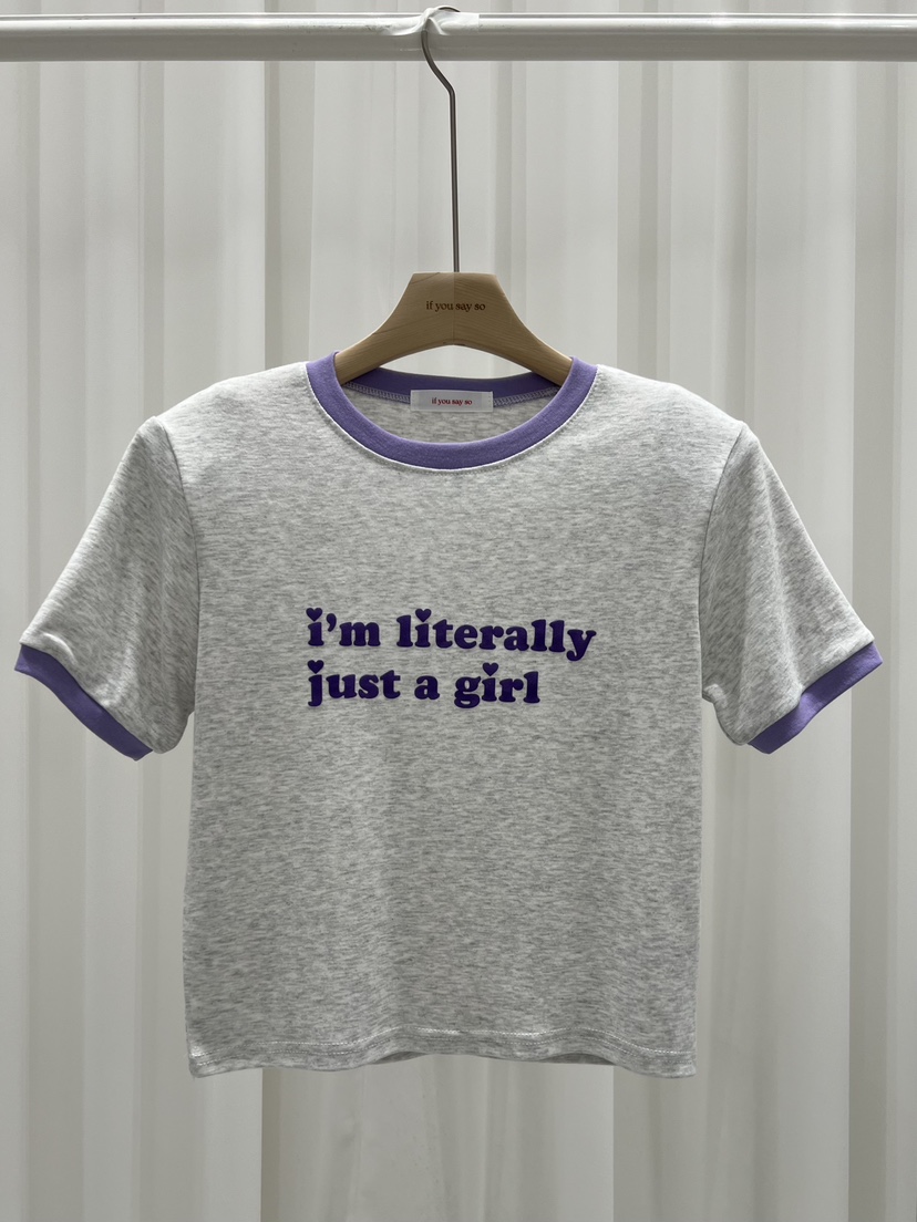 IF YOU SAY SO/PLUM-Q韓國東大門直郵女士新款職業T恤IF YOU SAY SO/PLUM-QT恤圖色3