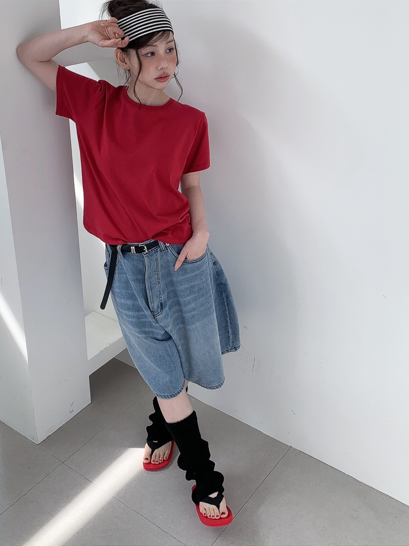 JKICHI韓國直郵實拍女士新款休閑人氣推薦時尚T恤不含內搭棉JKICHIT恤