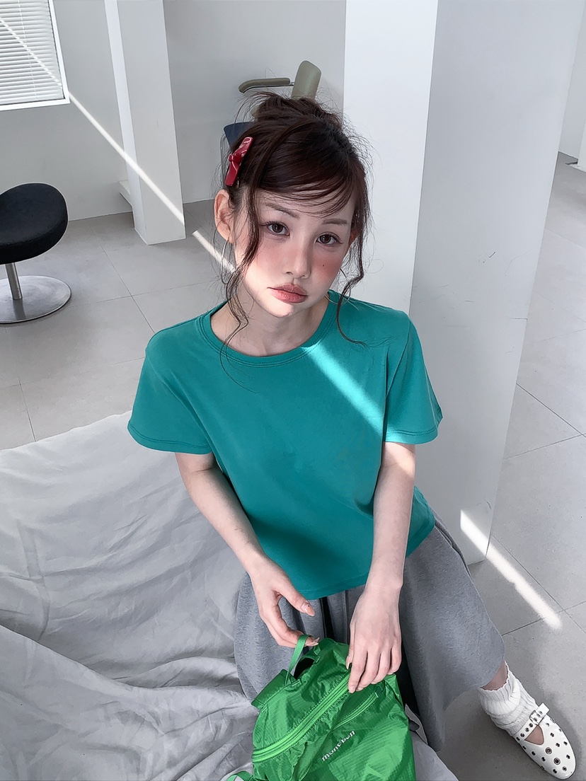 JKICHI韓國直郵實拍女士新款休閑人氣推薦時尚T恤不含內搭棉JKICHIT恤