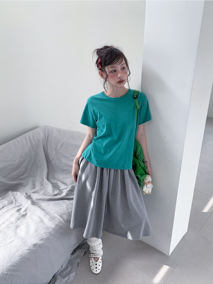 JKICHI韓國直郵實拍女士新款休閑人氣推薦時尚T恤不含內搭棉JKICHIT恤