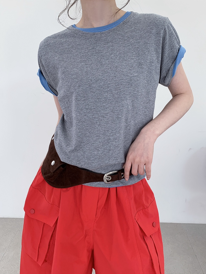 JKICHI韓國直郵實拍女士新款休閑人氣推薦時尚T恤不含內搭棉JKICHIT恤圖色4