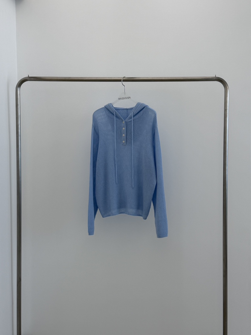 RIVER RAIN韓國直郵女裝新品時尚熱賣職業人氣針織衫連帽衫RIVER RAIN針織衫圖色2