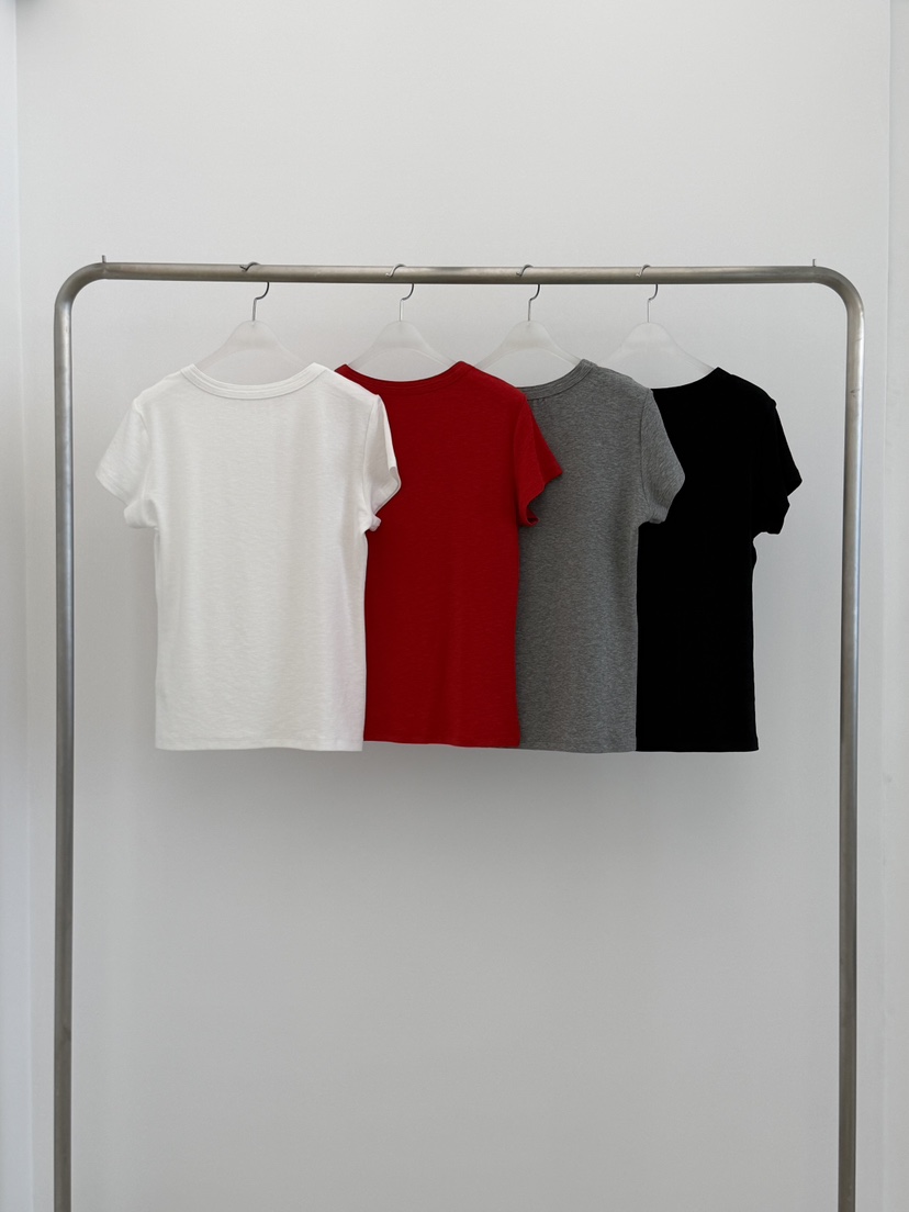 RIVER RAIN韓國直郵女裝新款時尚推薦職業休閑26春夏T恤RIVER RAINT恤