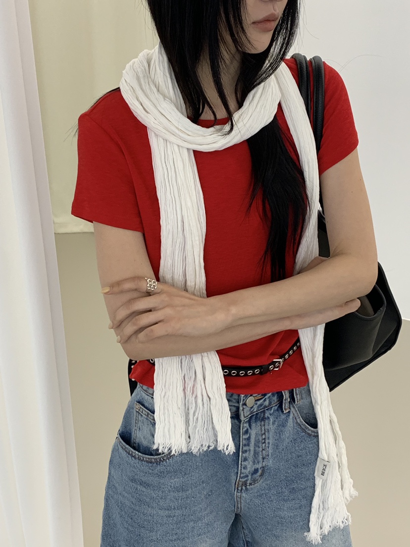 RIVER RAIN韓國直郵女裝新款時尚推薦職業休閑26春夏T恤RIVER RAINT恤