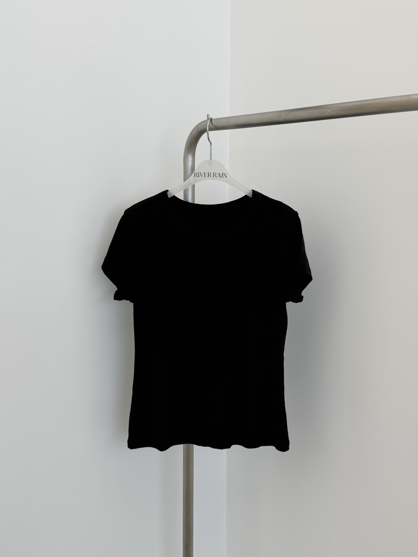 RIVER RAIN韓國直郵女裝新款時尚推薦職業休閑26春夏T恤RIVER RAINT恤圖色2