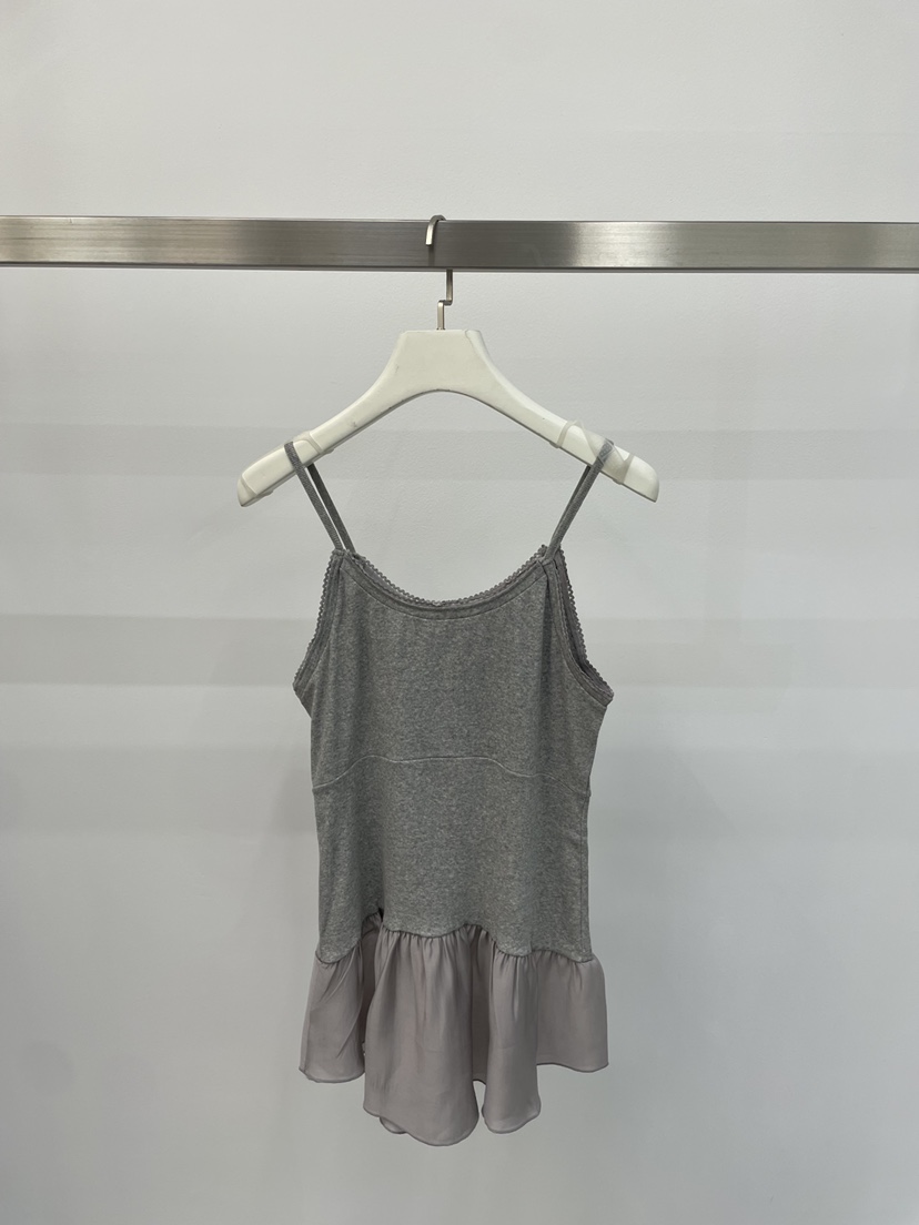 BETTER韓國東大門直郵女裝新品職業熱賣休閑吊帶背心荷葉邊BETTER吊帶/背心