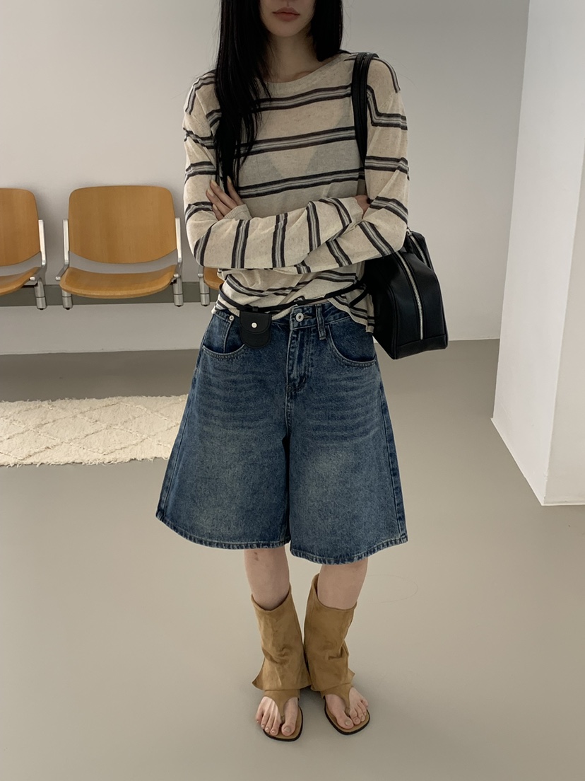 RIVER RAIN韓國直郵女裝新款26春夏人氣職業推薦時尚短褲RIVER RAIN短褲