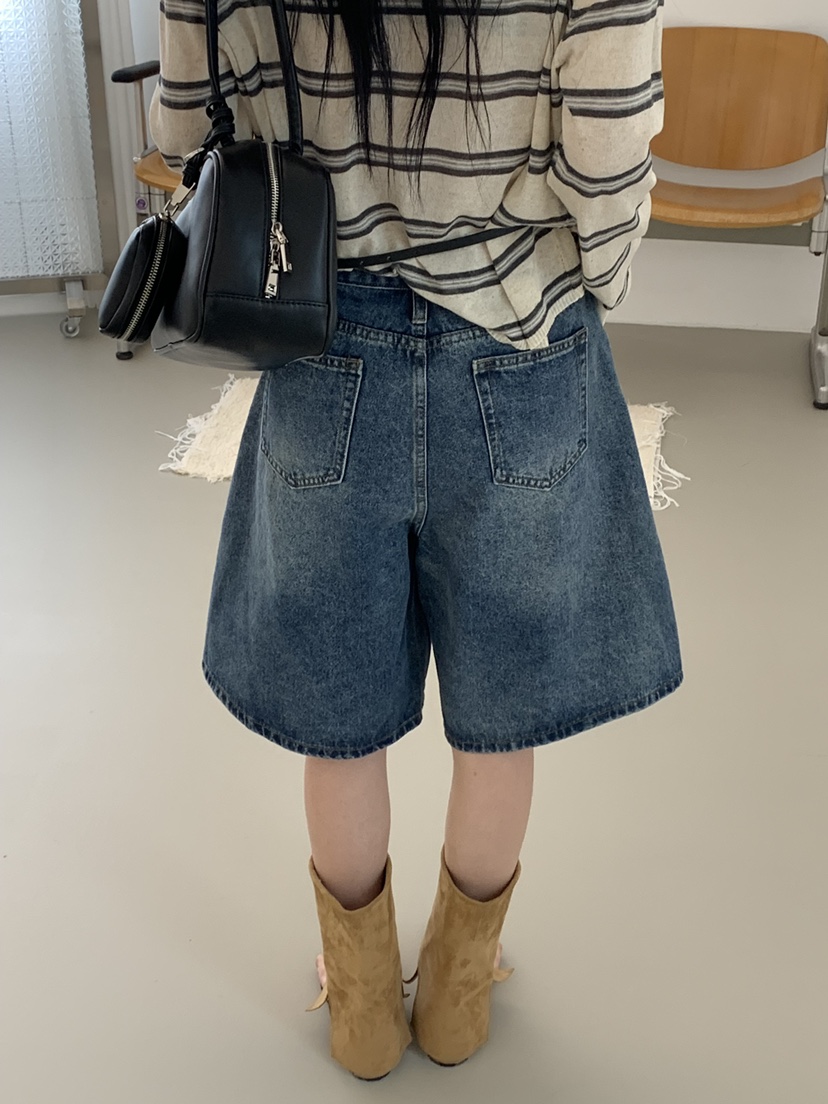 RIVER RAIN韓國直郵女裝新款26春夏人氣職業推薦時尚短褲RIVER RAIN短褲