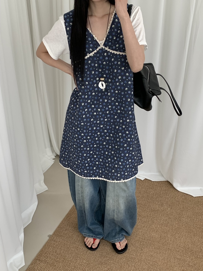 RIVER RAIN韓國東大門代購女士新品人氣休閑連衣裙不含內搭RIVER RAIN連衣裙