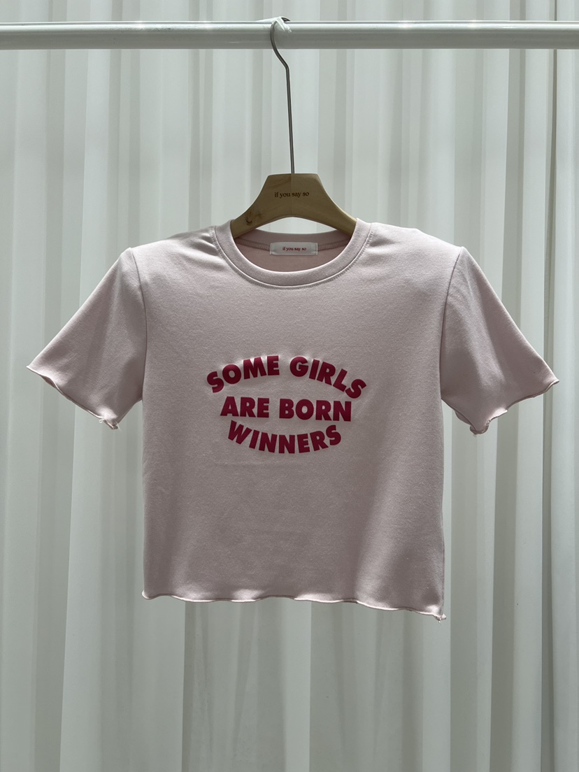 IF YOU SAY SO/PLUM-Q韓國直郵女士新款時尚熱賣T恤IF YOU SAY SO/PLUM-QT恤圖色2