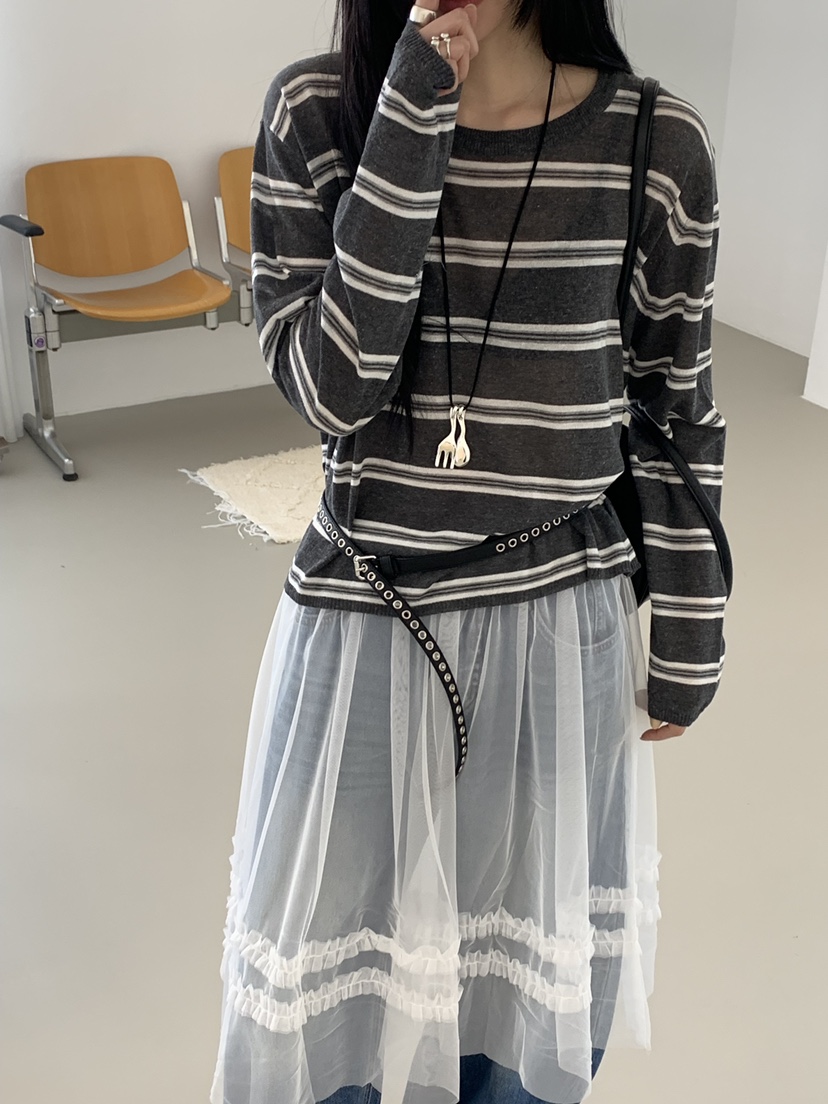 RIVER RAIN韓國直郵女士新品26春夏推薦職業熱賣人氣針織衫RIVER RAIN針織衫