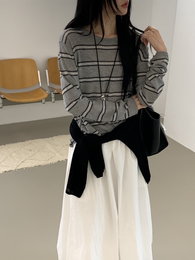 RIVER RAIN韓國直郵女士新品26春夏推薦職業熱賣人氣針織衫RIVER RAIN針織衫