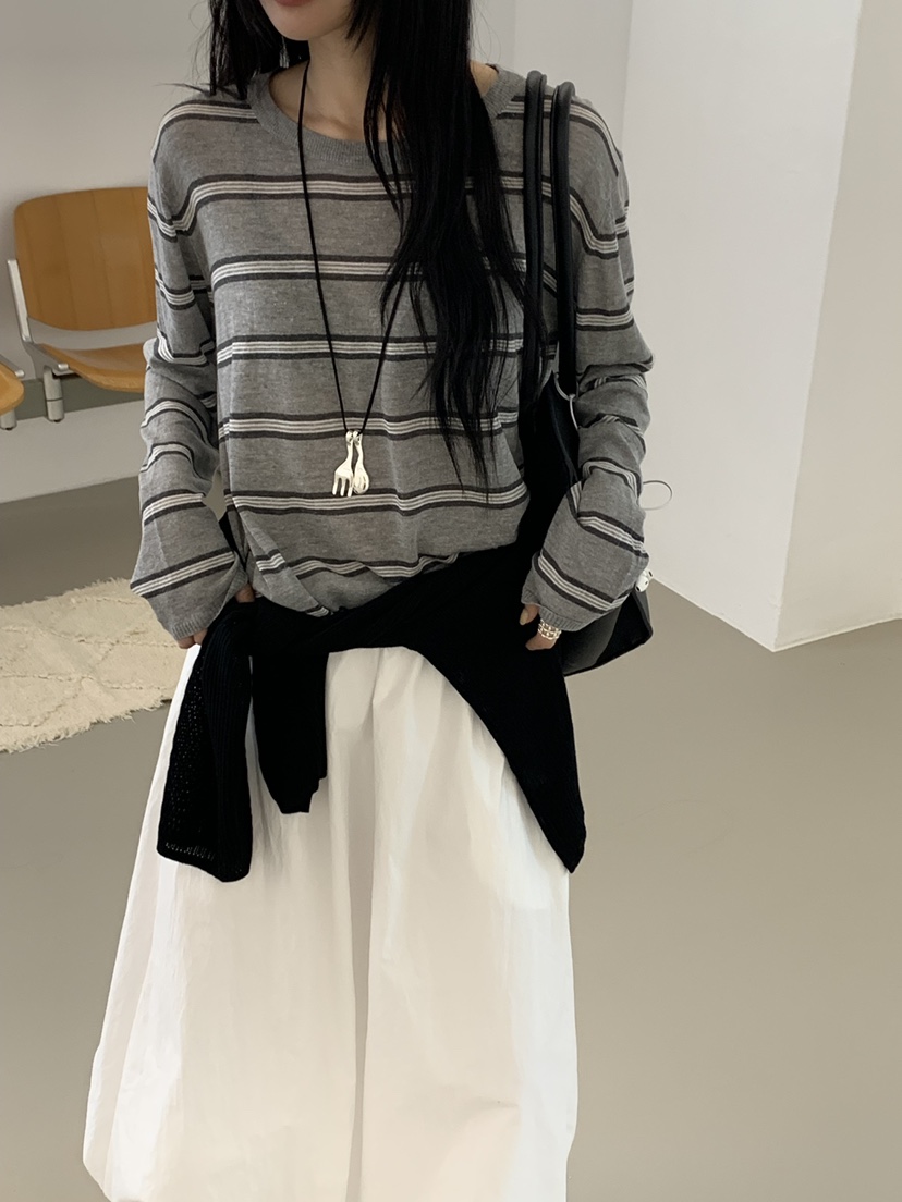 RIVER RAIN韓國直郵女士新品26春夏推薦職業熱賣人氣針織衫RIVER RAIN針織衫